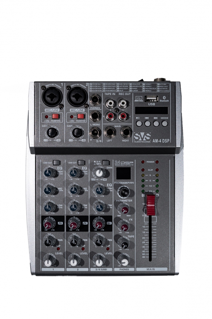 SVS Audiotechnik mixers AM-4 DSP Аналоговый микшерный пульт, 4-канала в Ингушетии