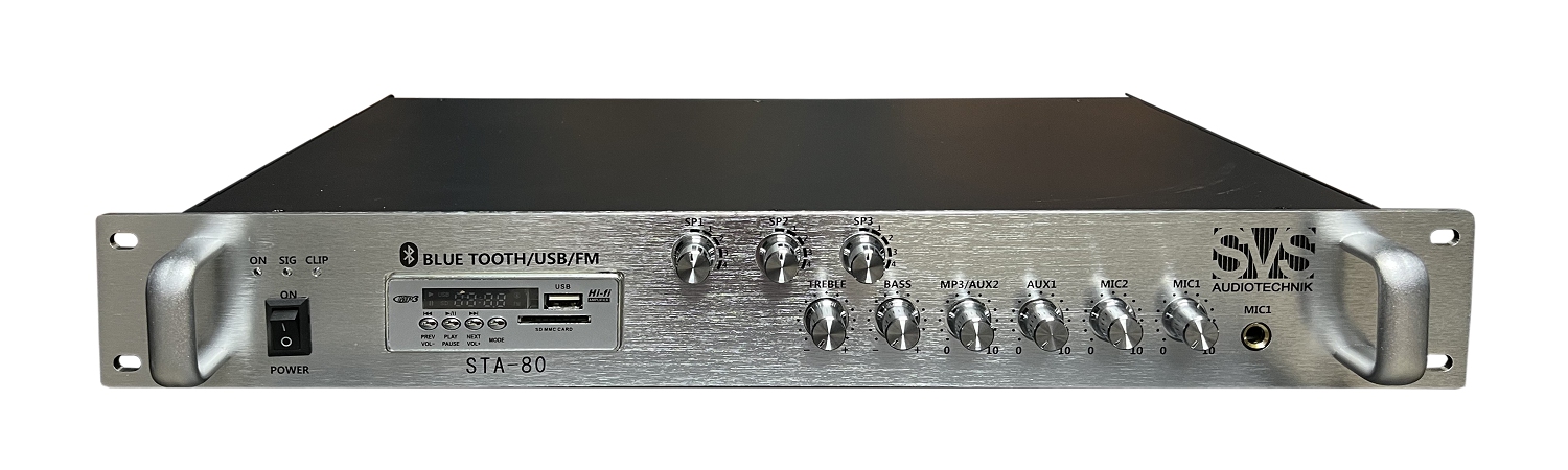 SVS Audiotechnik STA-80 Микшер-усилитель для систем Public Address в Ингушетии