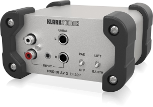 Klark Teknik DI 22P пассивный стерео директ-бокс в Ингушетии